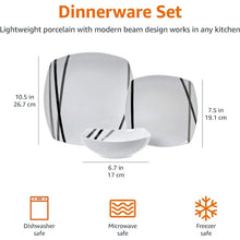 Load image into Gallery viewer, 18 Piece Kitchen Dinnerware Set
