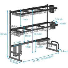 Load image into Gallery viewer, Over Sink Dish Drying Rack
