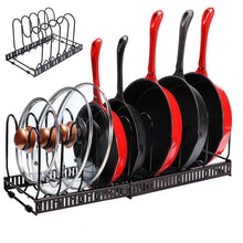 Load image into Gallery viewer, Pots &amp; Pans Organizer Rack
