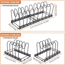 Load image into Gallery viewer, Pots &amp; Pans Organizer Rack
